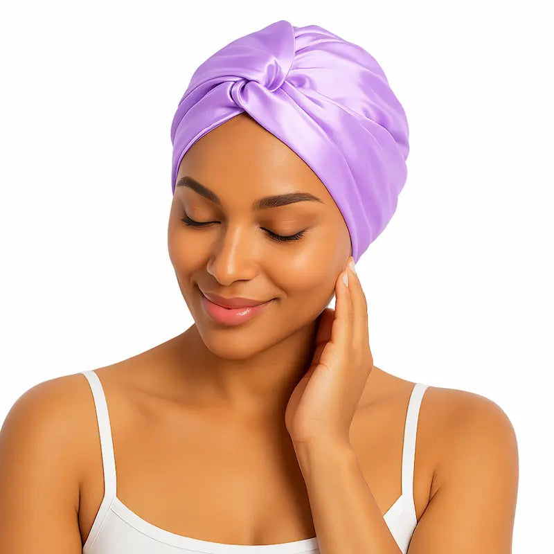 Silk Night Turban™ - Luxurious Hair Care