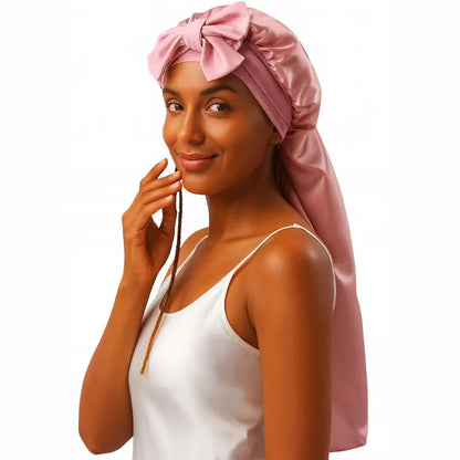 SilkPower™ Extra-Long Hair Bonnet TM
