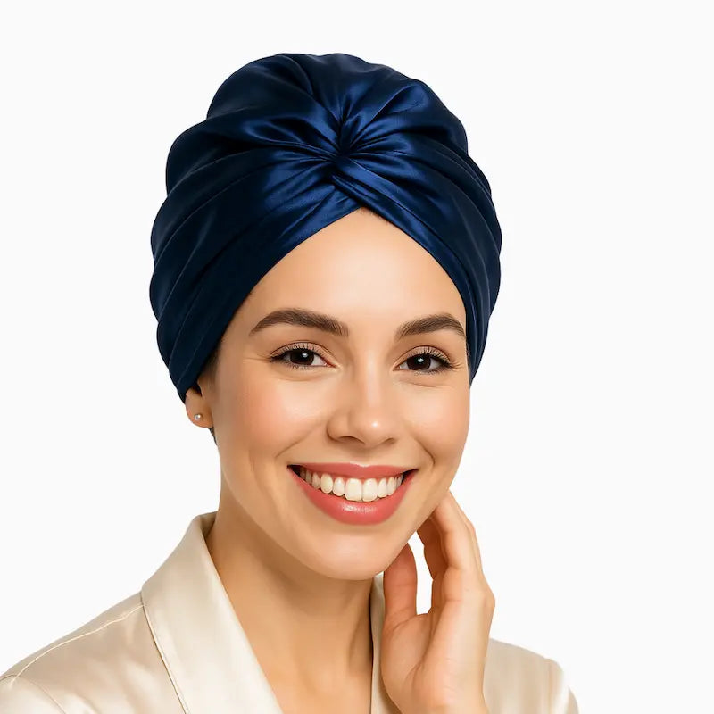 Silk Night Turban™ - Luxurious Hair Care