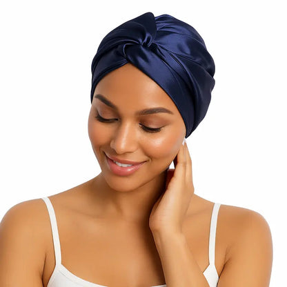 Silk Night Turban™ - Luxurious Hair Care